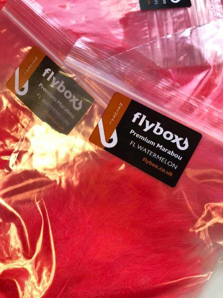 Marabou Premium - Flybox - 12 Piume di Marabou