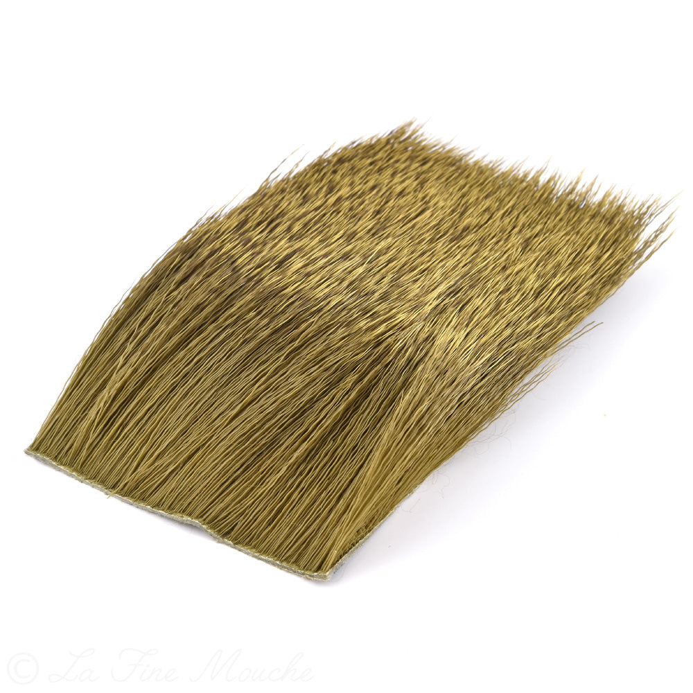 Poils de Chevreuil sur Peau 5x5cm - 8 Couleurs