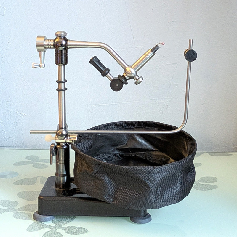 Waste Bin for Vise with Magnetic Clip