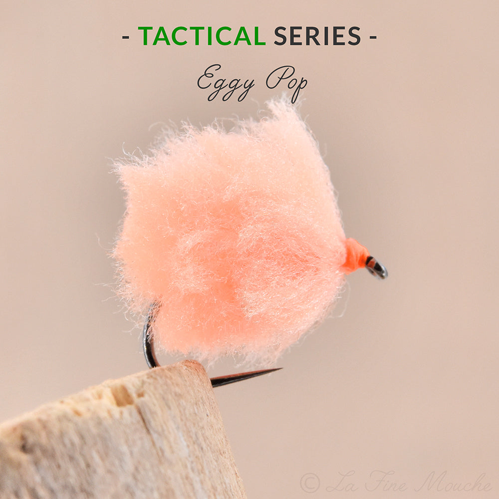 Mouche Eggstasy Eggy Pop Orange Clair Fluo