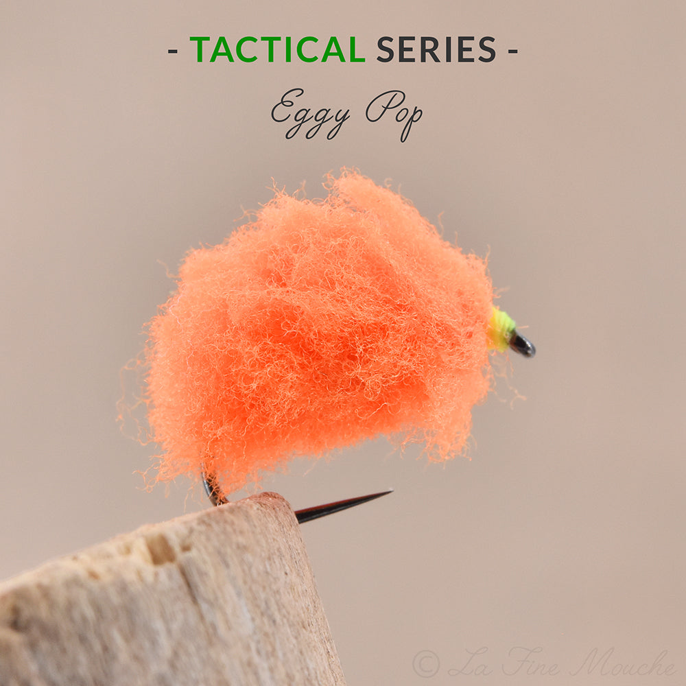 Mouche Eggstasy Eggy Pop Orange Fluo