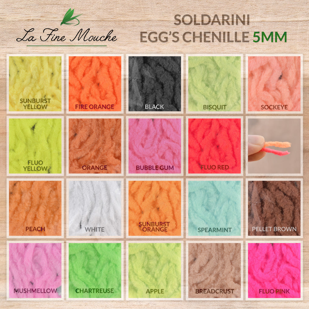 Egg's Chenille - 5mm - Soldarini