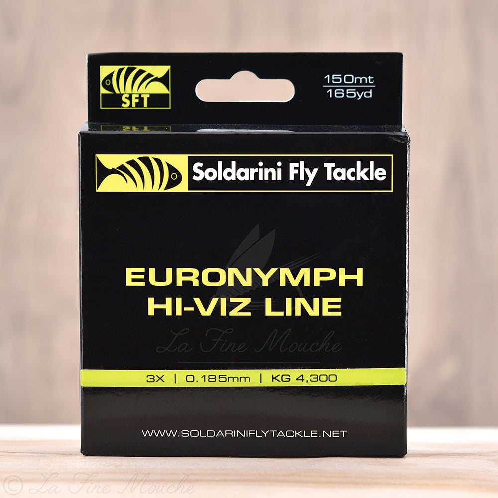 Fil Nylon - EURONYMPH HI-VIZ Line - Chartreuse Fluo - Soldarini