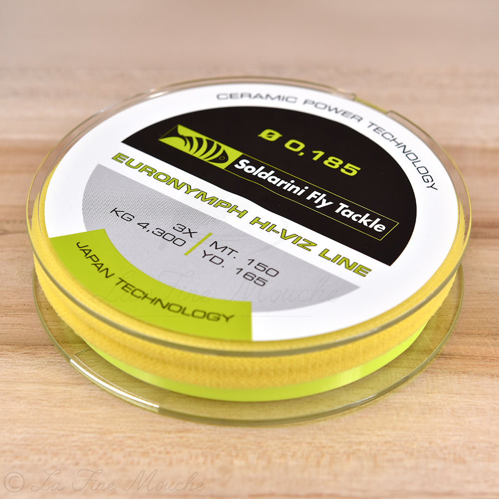 Nylonschnur - EURONYMPH HI-VIZ Line - Chartreuse Fluo - Soldarini