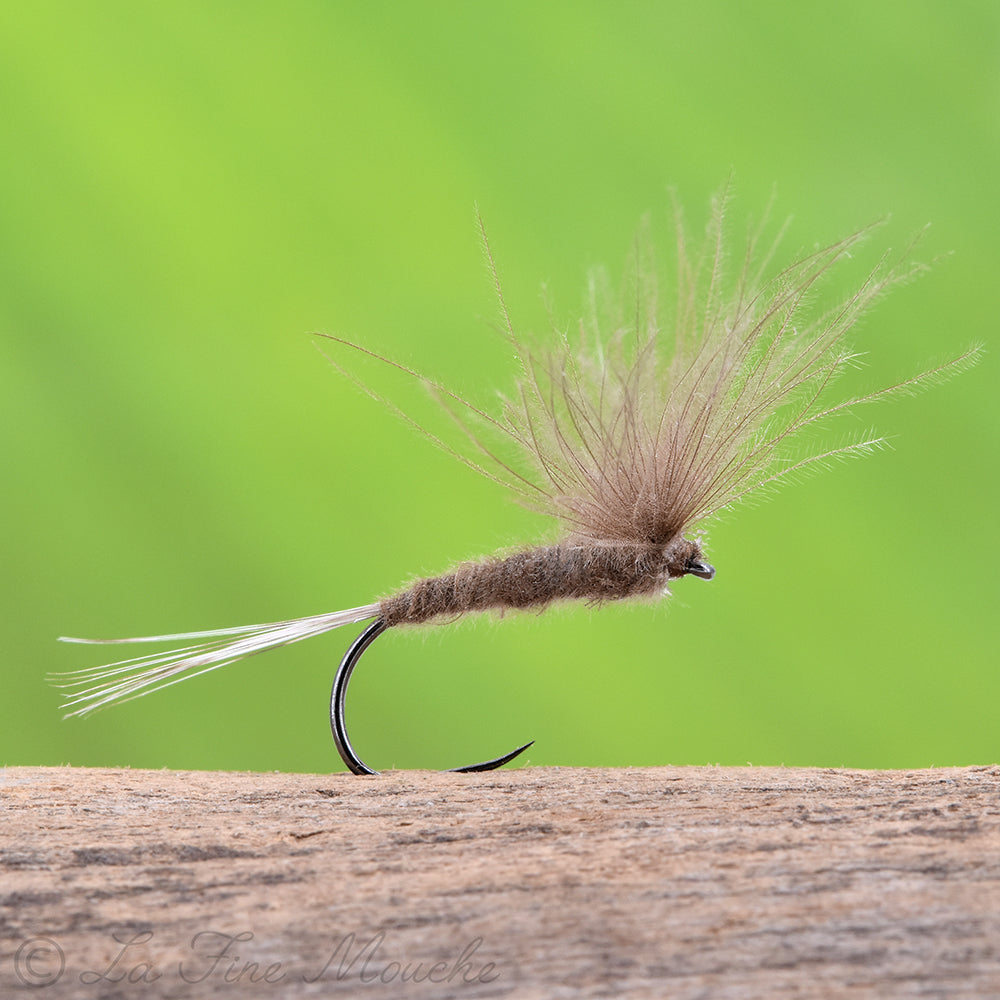 Mouche Sèche - Spinner CDC - Corps Gris