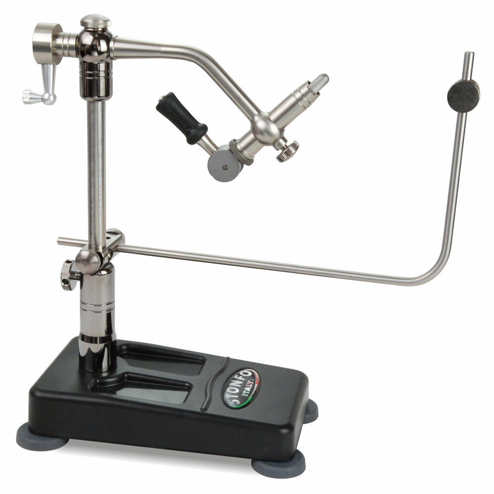 Étau Rotatif Stonfo FLYTEC LEVER - Socle + Pince de table + Accessoires