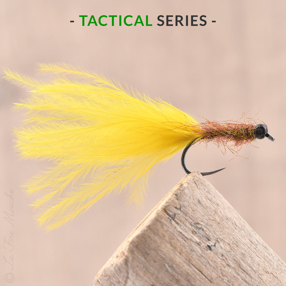 Streamer Marabout Golden Olive