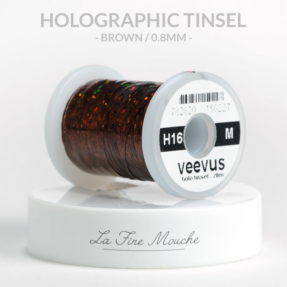 Holographic Tinsel Veevus - Medium - 0.8mm