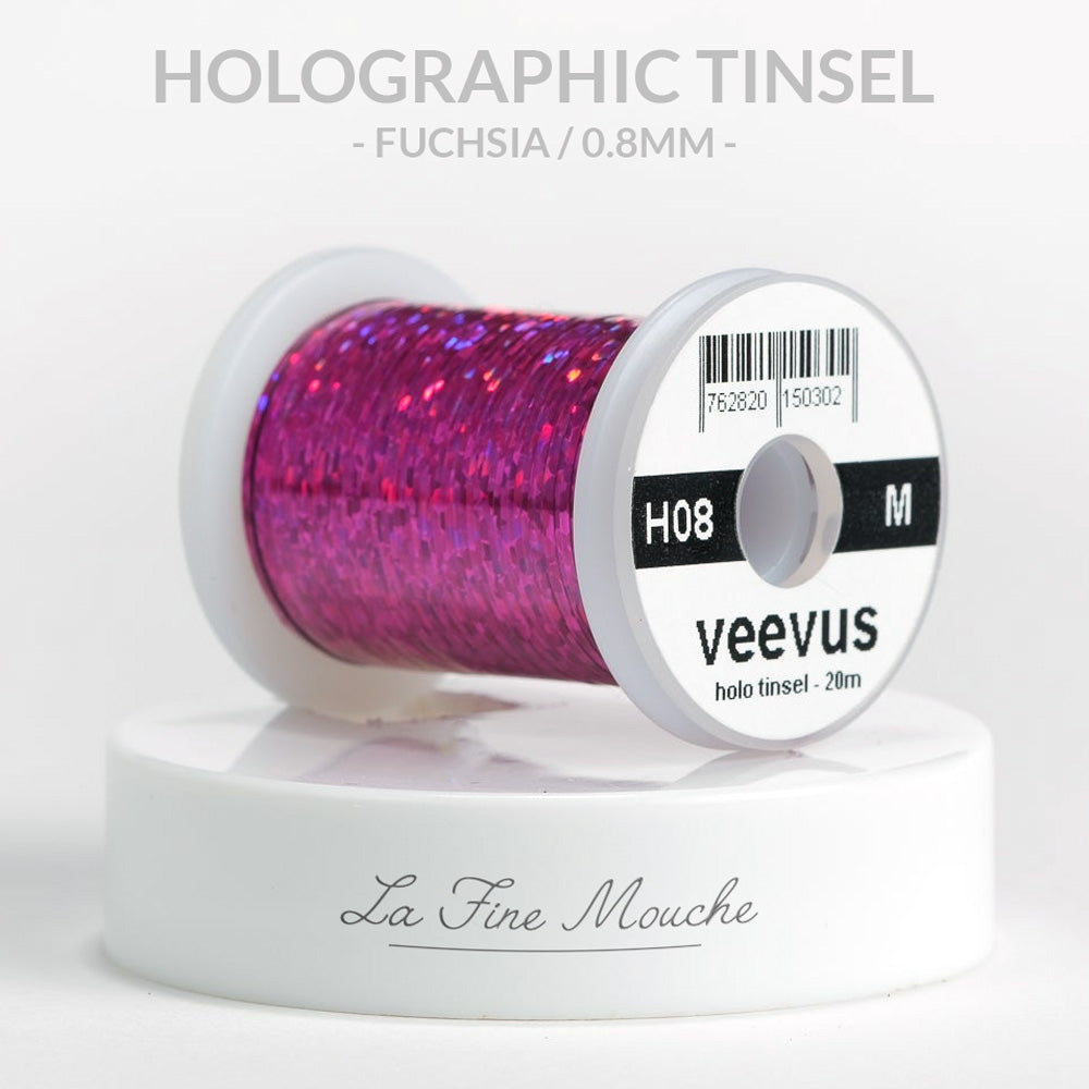 Holographic Tinsel Veevus - Medium - 0.8mm