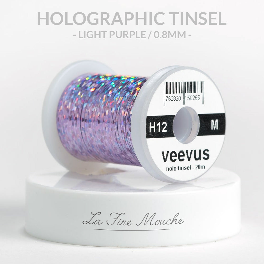 Holographic Tinsel Veevus - Medium - 0.8mm