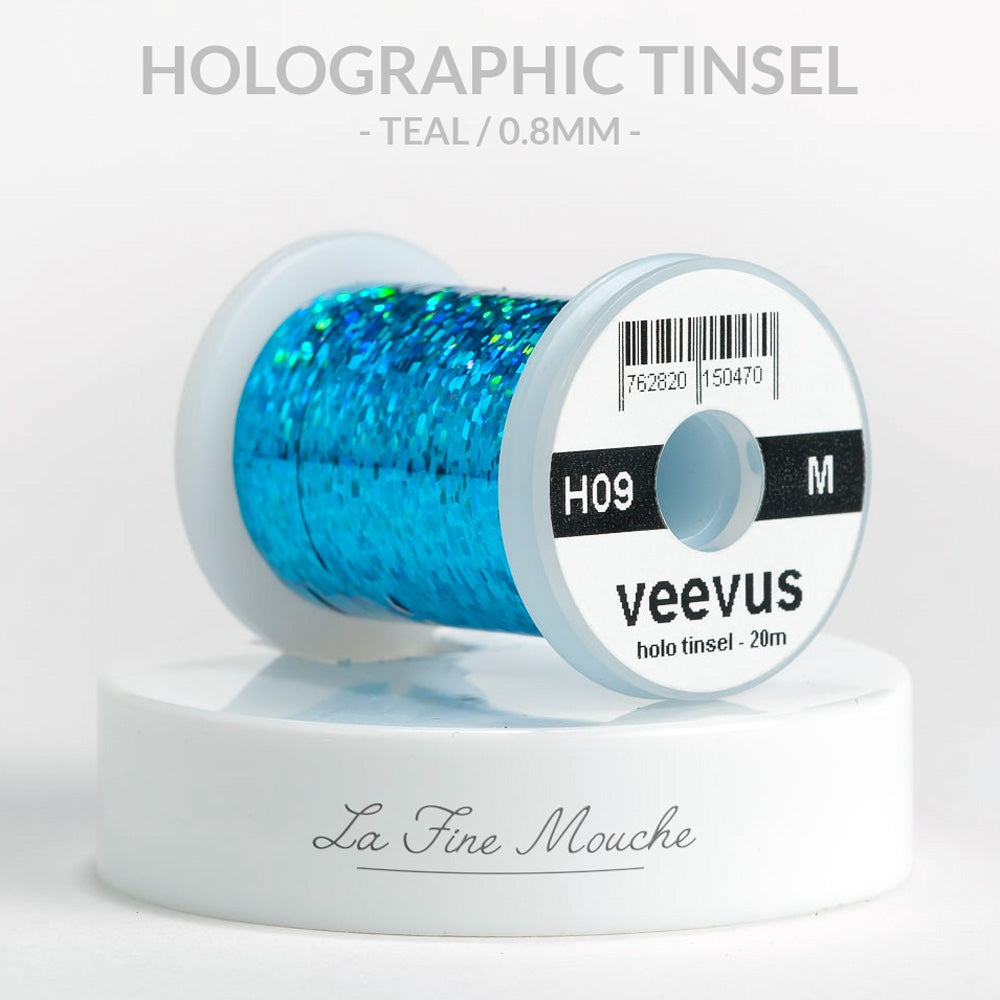 Holographic Tinsel Veevus - Medium - 0.8mm