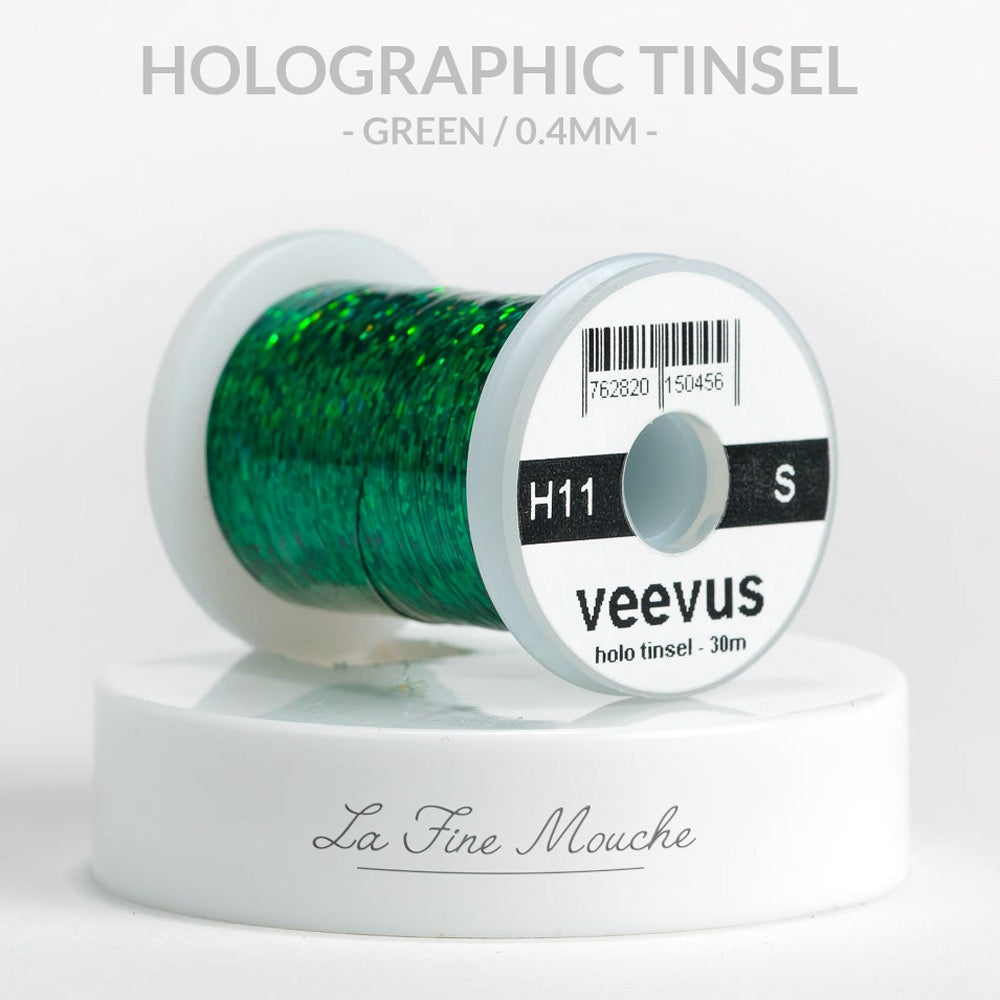 Holographic Tinsel Veevus - SMALL - 0.4mm