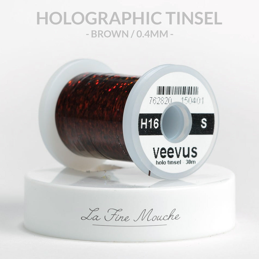 Holographic Tinsel Veevus - SMALL - 0.4mm
