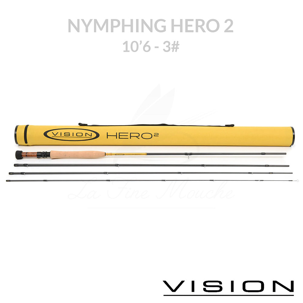 Canna da Mosca Vision Nymphing Hero 2 - 10'6 #3