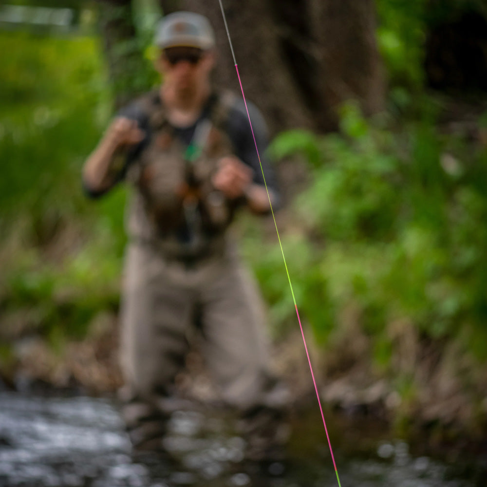 VISION Nymphmaniac Two Tone Tippet Indicator Line - 30 Meters