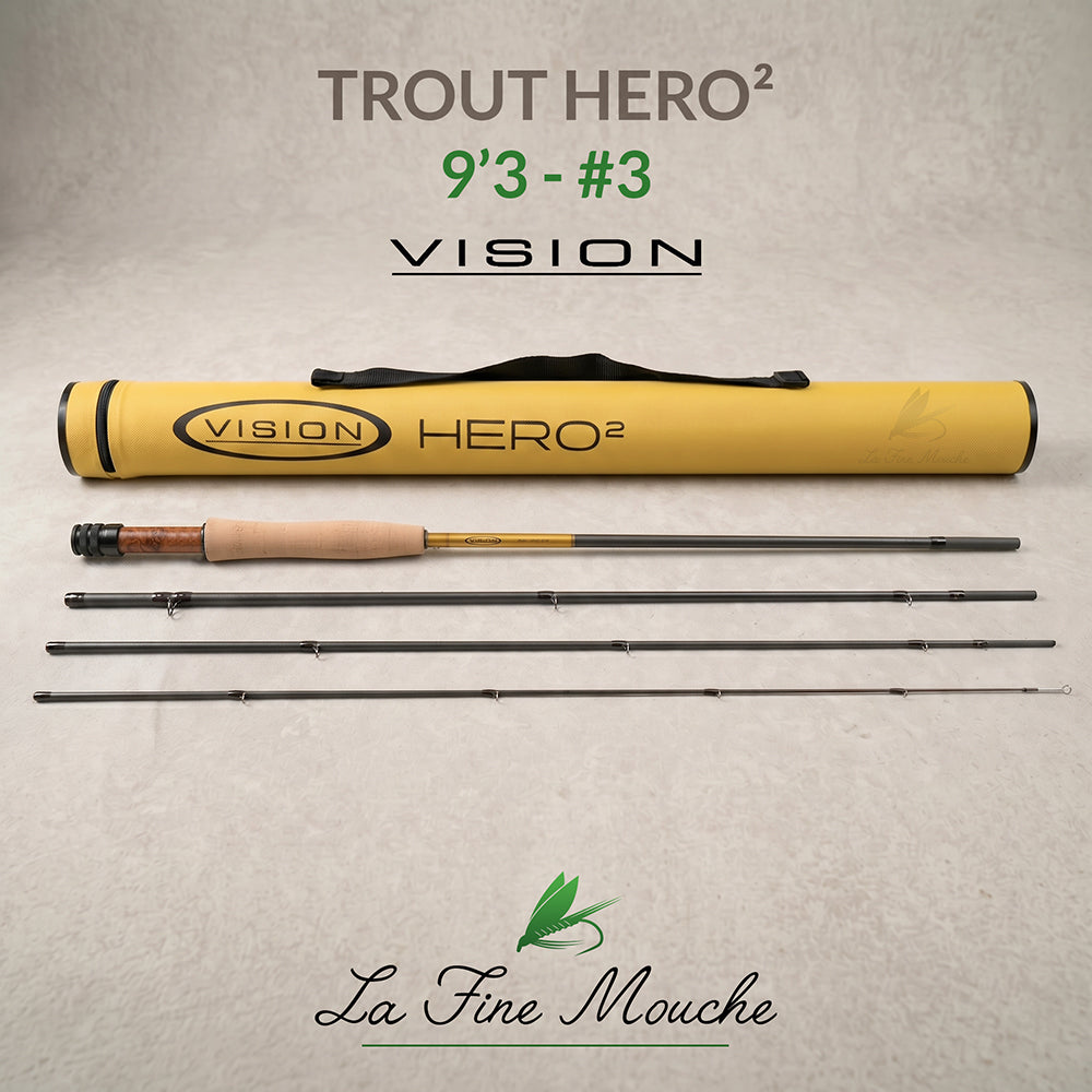 Cana de Mosca Vision Trout Hero 2 - 9'3 - #3