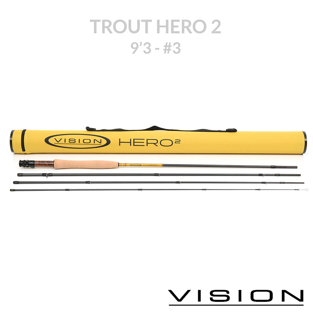 Cana de Mosca Vision Trout Hero 2 - 9'3 - #3