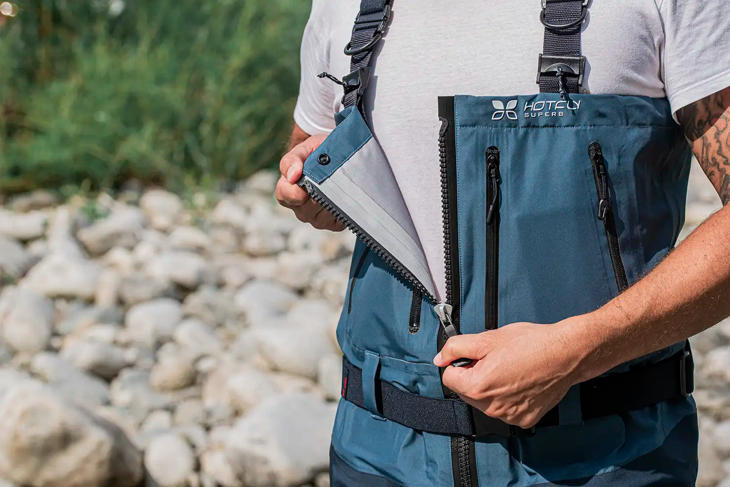 ALPINE DIVER v3 TIZIP waders - Hotfly