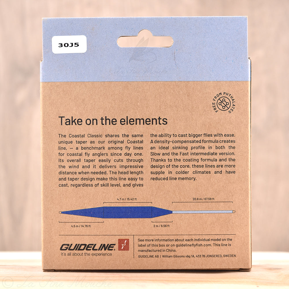 Soie Intermédaire Lente "COASTAL - CLASSIC" - Guideline