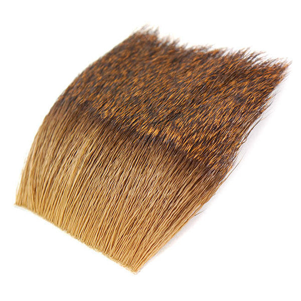 Poils de Chevreuil sur Peau 5x5cm - 8 Couleurs