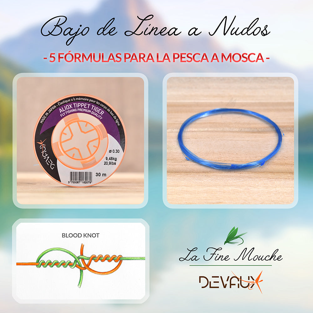 Bajo de Línea a Nudos: 5 Fórmulas para la Pesca a Mosca