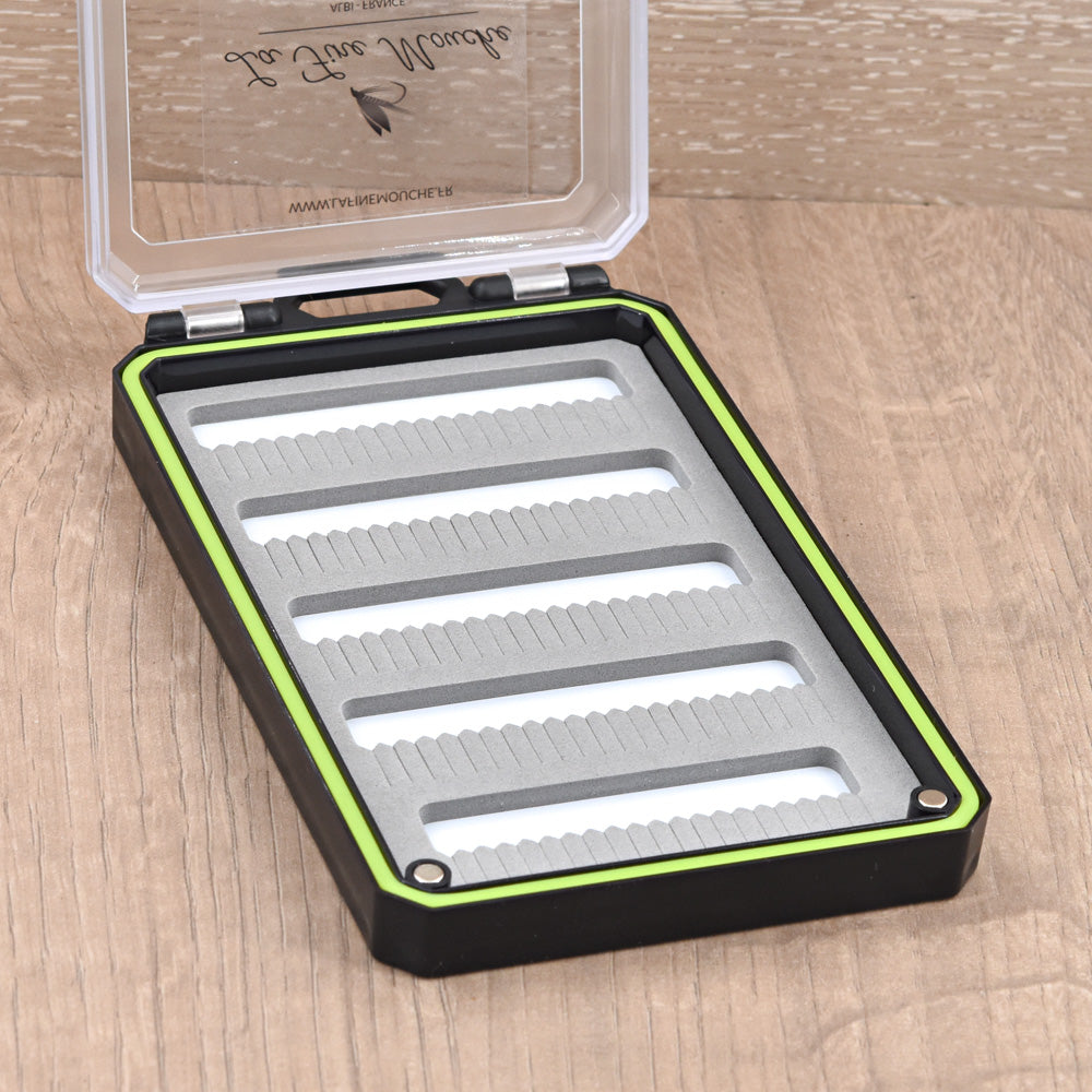 Waterproof Fly Box with Magnetic Closure - 110 Flies